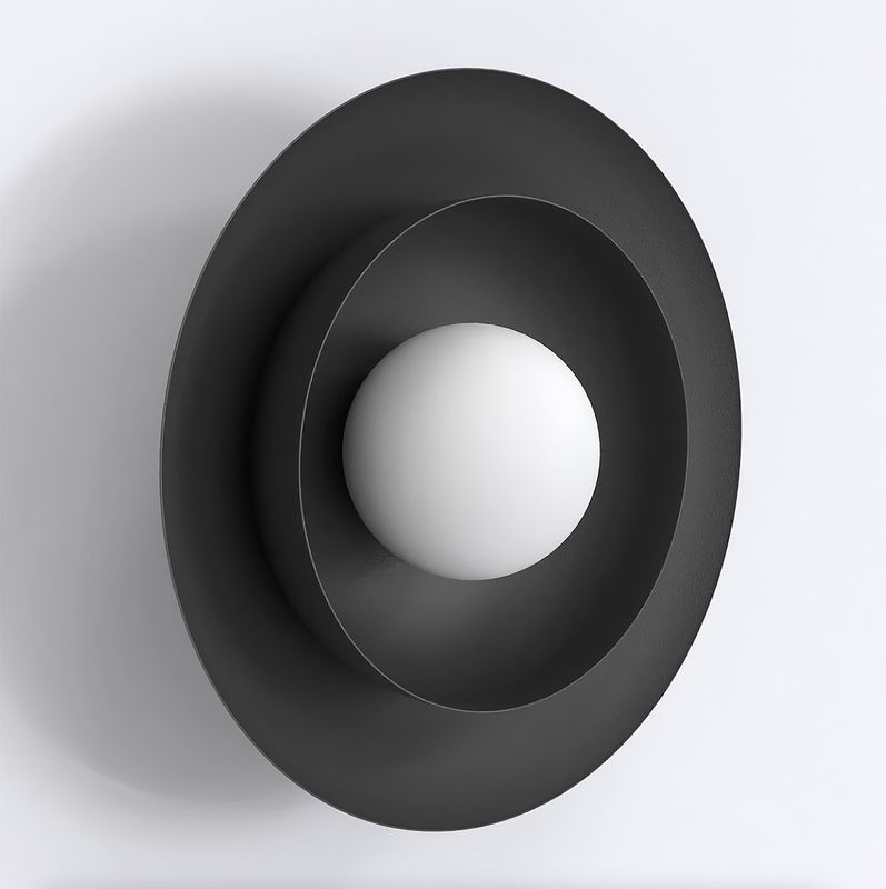 Emibig Lighting Vägglampa POPPI K1 BL SVART