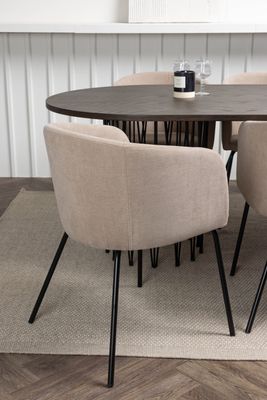 Venture Home Matgrupp Stone med stolarna Berit