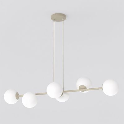 Emibig Lighting Taklampa MAGNUS 6 MOKKA OPAL
