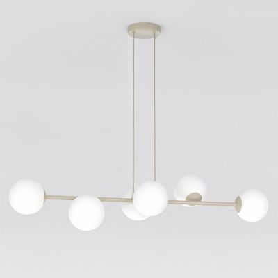 Emibig Lighting Taklampa MAGNUS 6 MOKKA OPAL