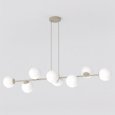 Emibig Lighting Taklampa MAGNUS 8 MOKKA OPAL