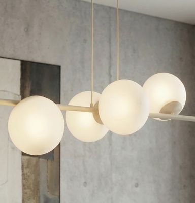 Emibig Lighting Taklampa MAGNUS 8 MOKKA OPAL