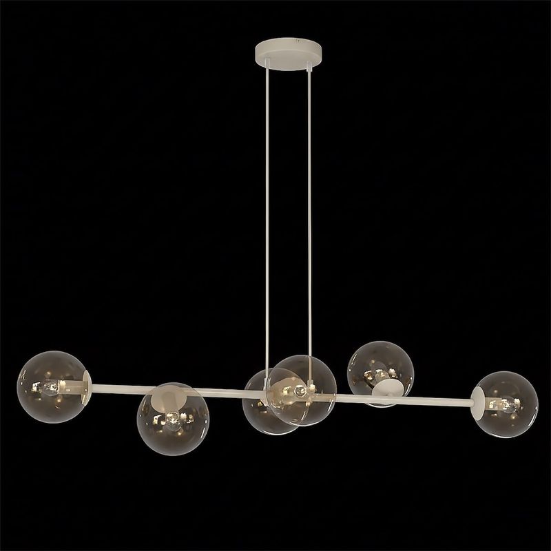 Emibig Lighting Taklampa MAGNUS 6 MOKKA AMBER
