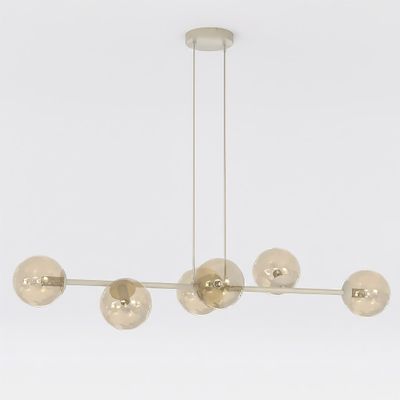 Emibig Lighting Taklampa MAGNUS 6 MOKKA AMBER