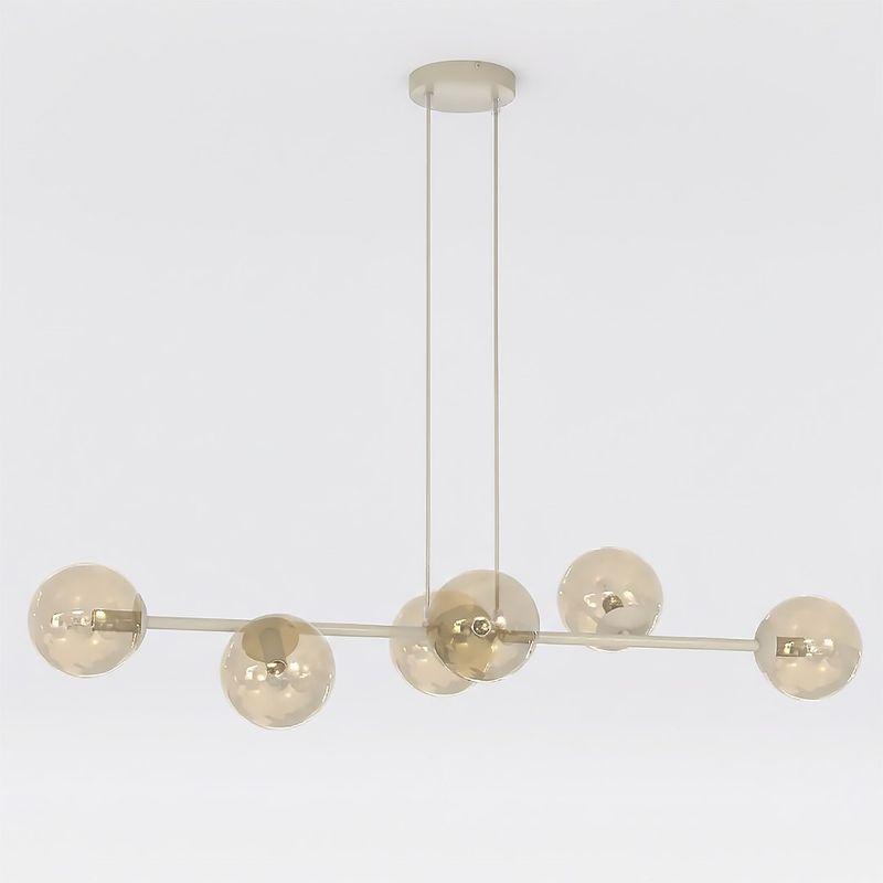 Emibig Lighting Taklampa MAGNUS 6 MOKKA AMBER