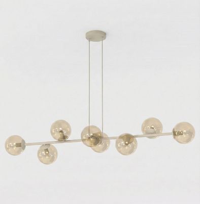 Emibig Lighting Taklampa MAGNUS 8 MOKKA AMBER