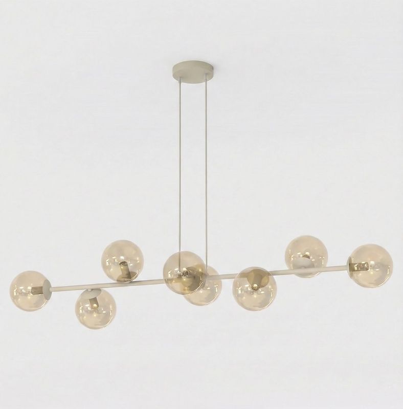 Emibig Lighting Taklampa MAGNUS 8 MOKKA AMBER