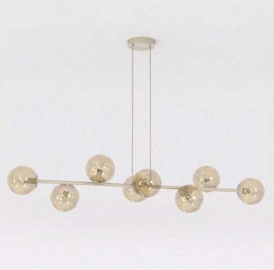Emibig Lighting Taklampa MAGNUS 8 MOKKA AMBER