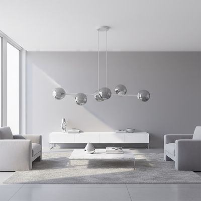 Emibig Lighting Taklampa MAGNUS 6 GRÃ… GRAFIT