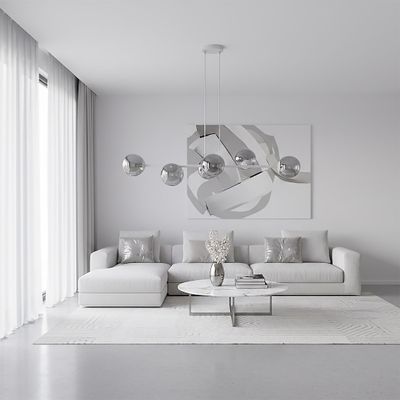 Emibig Lighting Taklampa MAGNUS 6 GRÃ… GRAFIT