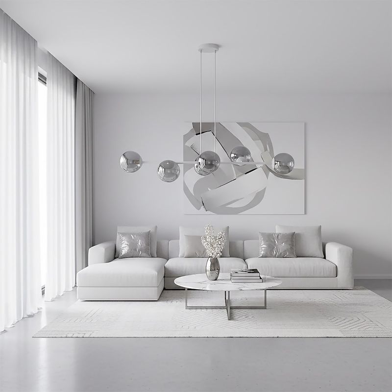 Emibig Lighting Taklampa MAGNUS 6 GRÃ… GRAFIT