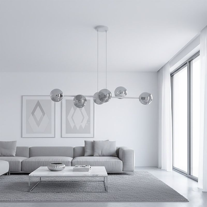 Emibig Lighting Taklampa MAGNUS 6 GRÃ… GRAFIT