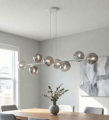 Emibig Lighting Taklampa MAGNUS 8 GRÃ… GRAFIT