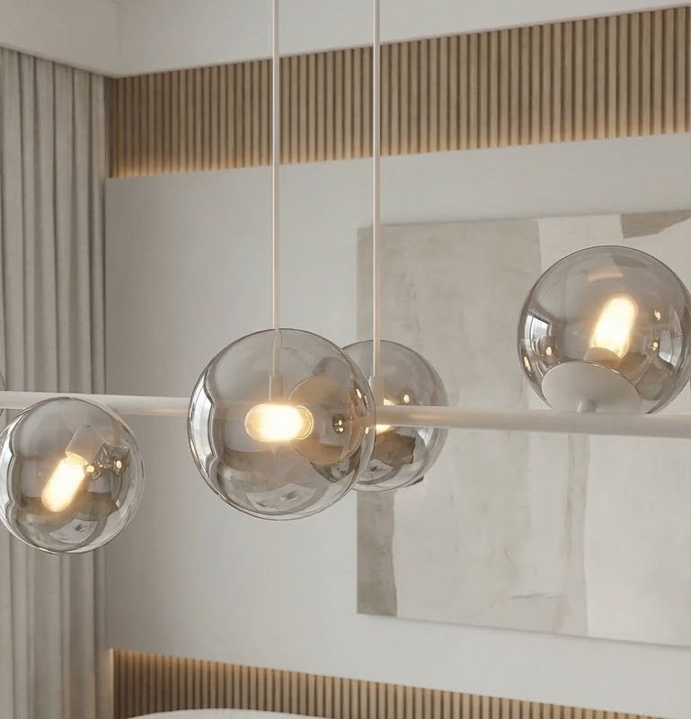 Emibig Lighting Taklampa MAGNUS 8 GRÃ… GRAFIT