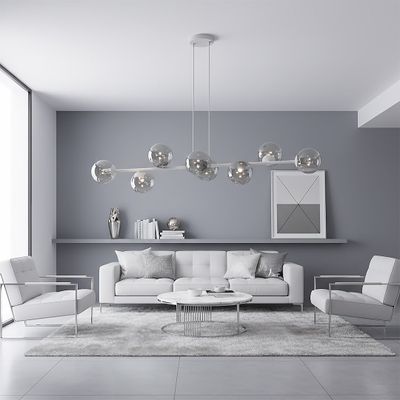 Emibig Lighting Taklampa MAGNUS 8 GRÃ… GRAFIT