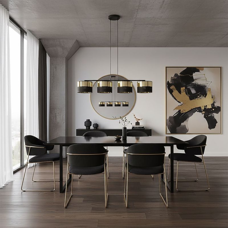 Emibig Lighting Taklampa LUX 4 BL GULD