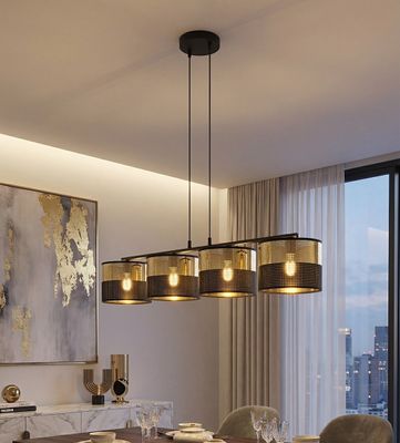 Emibig Lighting Taklampa LUX 4 BL GULD