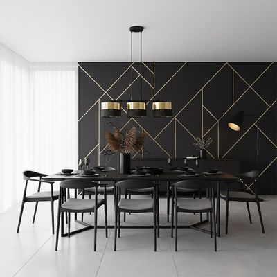 Emibig Lighting Taklampa LUX 3 BL GULD
