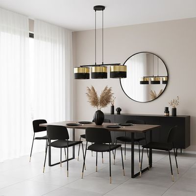 Emibig Lighting Taklampa LUX 3 BL GULD