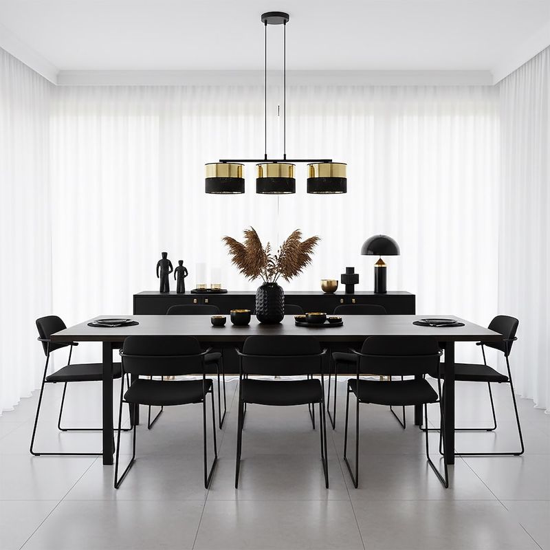 Emibig Lighting Taklampa LUX 3 BL GULD