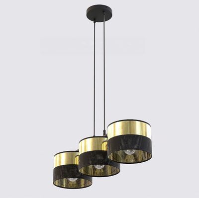 Emibig Lighting Taklampa LUX 3 BL GULD