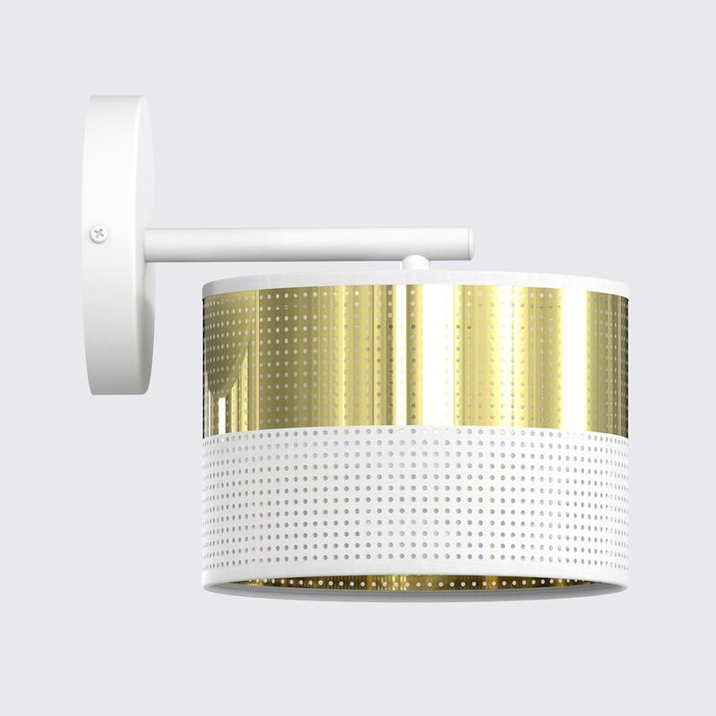 Emibig Lighting Vägglampa LUX K1 VIT GULD