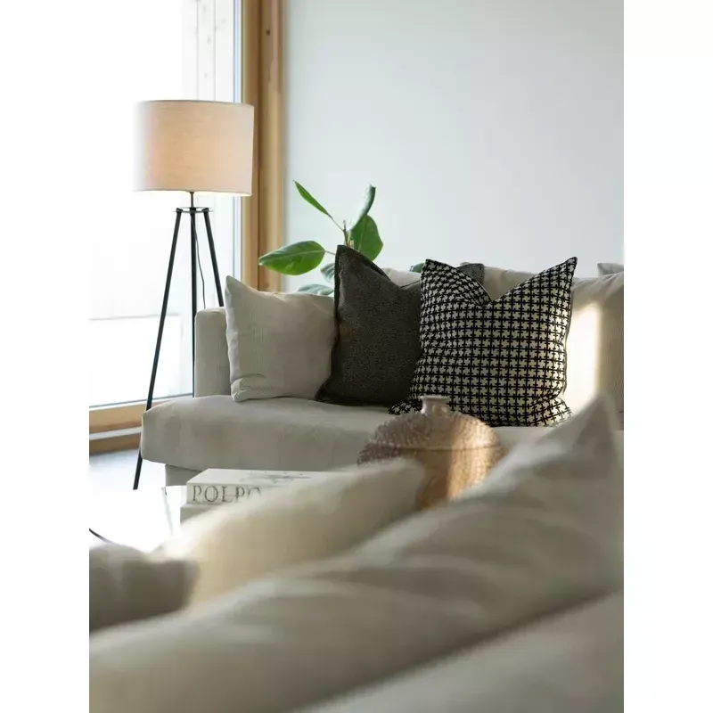 Svanefors Tekla Kudde Beige 50x50 cm
