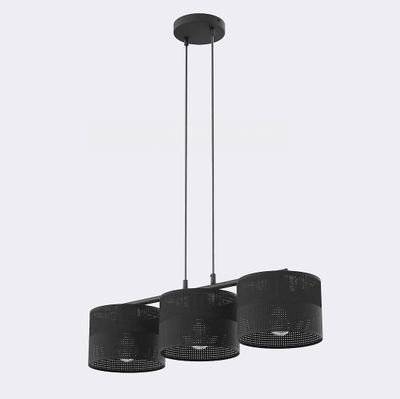Emibig Lighting Taklampa KARBON 3 SVART