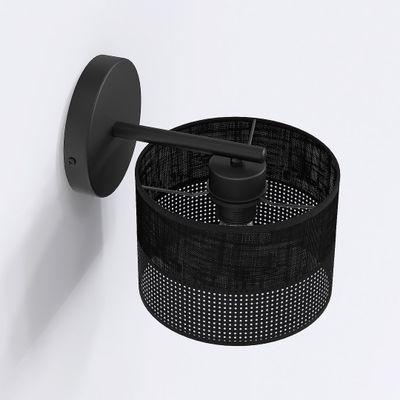 Emibig Lighting Vägglampa KARBON K1 SVART