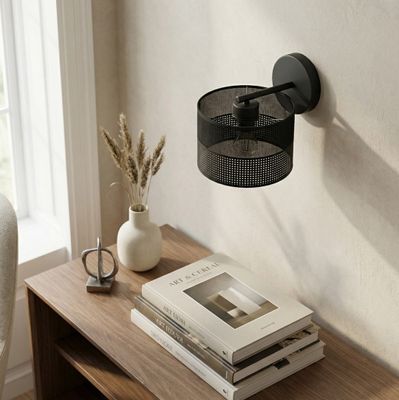 Emibig Lighting Vägglampa KARBON K1 SVART