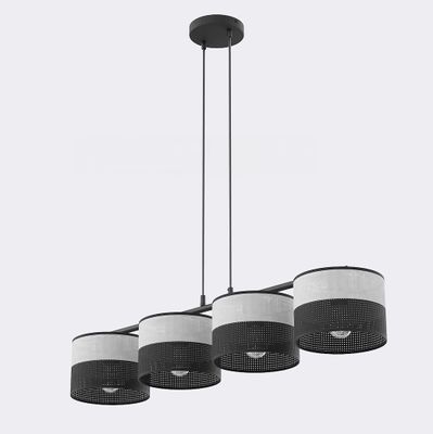 Emibig Lighting Taklampa KARBON 4 BL GRÃ…