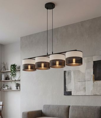 Emibig Lighting Taklampa KARBON 4 BL GRÃ…