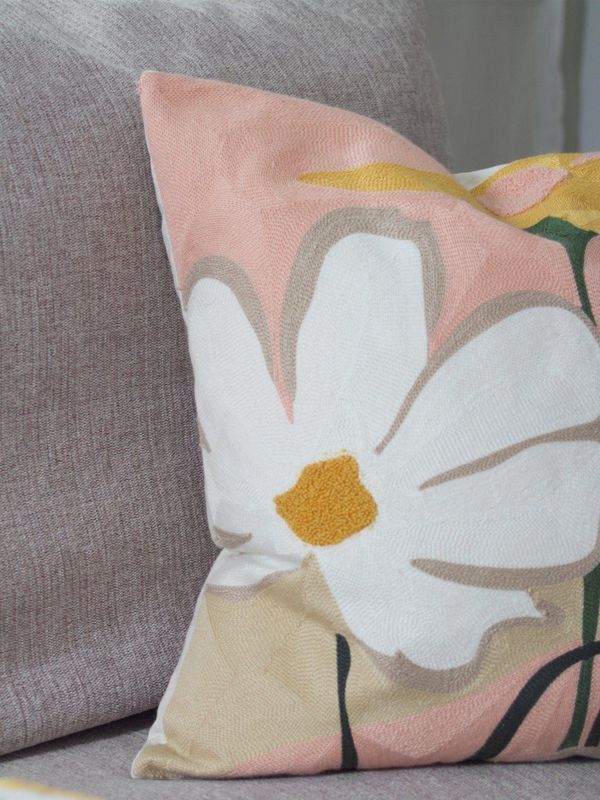 Svanefors Signe Kuddfodral Rosa 45x45 cm