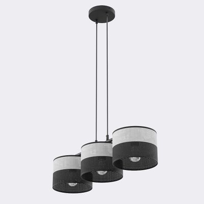 Emibig Lighting Taklampa KARBON 3 BL GRÃ…