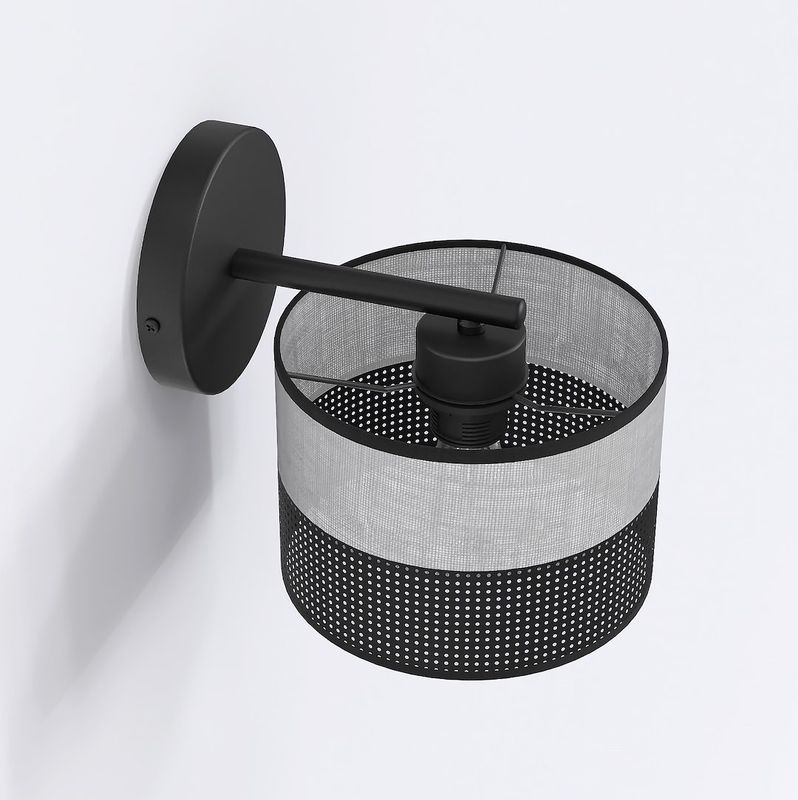 Emibig Lighting Vägglampa KARBON K1 BL GRÃ…