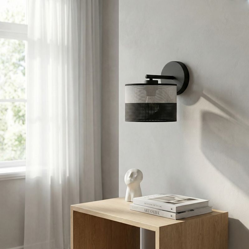 Emibig Lighting Vägglampa KARBON K1 BL GRÃ…
