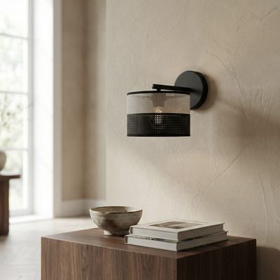 Emibig Lighting Vägglampa KARBON K1 BL GRÃ…