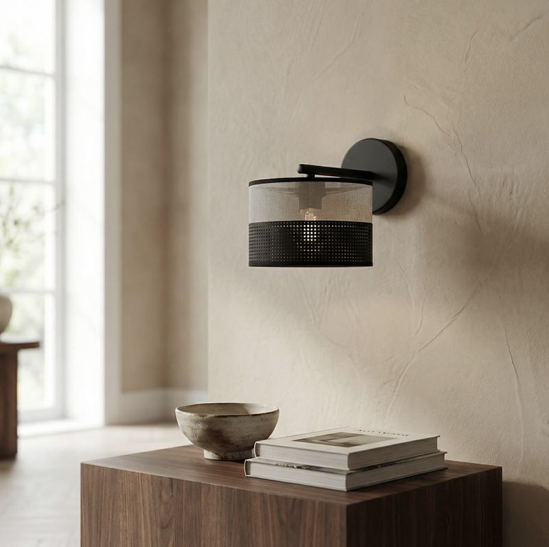 Emibig Lighting Vägglampa KARBON K1 BL GRÃ…