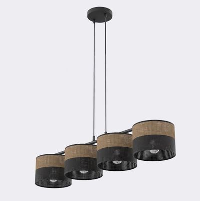 Emibig Lighting Taklampa KARBON 4 BL BRUN