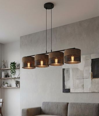 Emibig Lighting Taklampa KARBON 4 BL BRUN