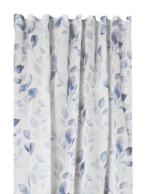 Svanefors Silje Gardin 2P Blå 2x140x250 cm
