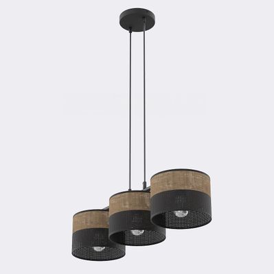 Emibig Lighting Taklampa KARBON 3 BL BRUN
