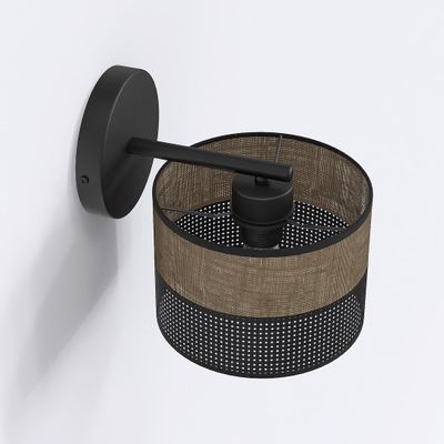 Emibig Lighting Vägglampa KARBON K1 BL BRUN