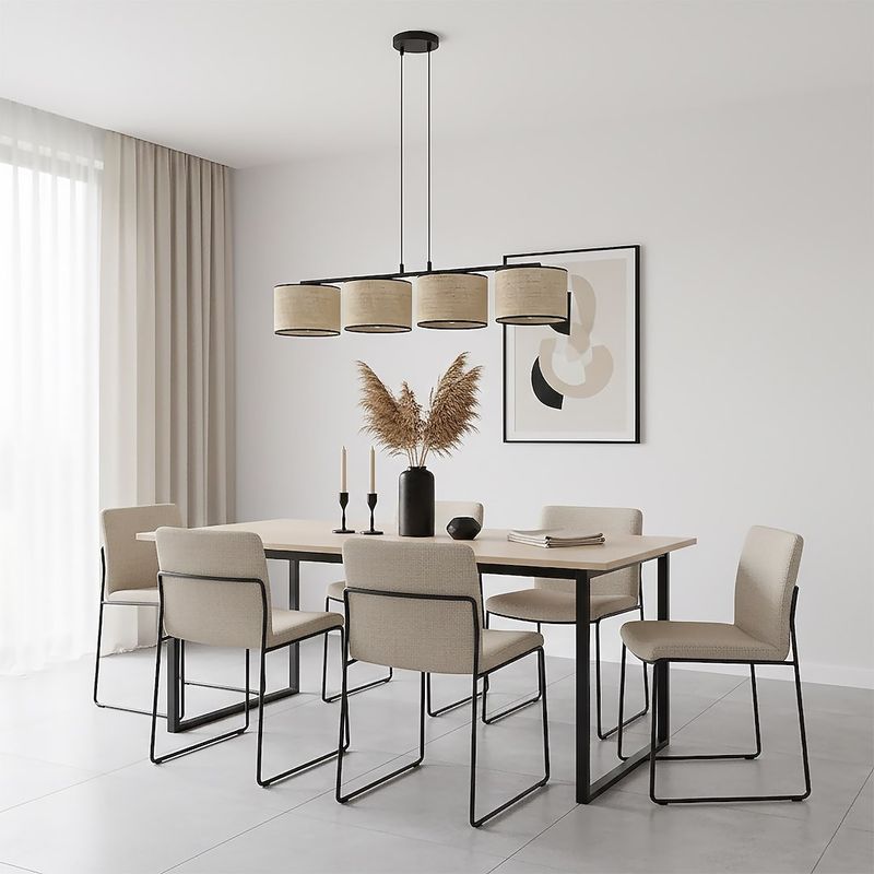 Emibig Lighting Taklampa ECO 4 BL RATTING