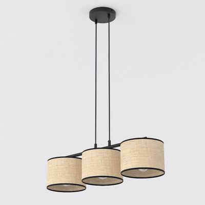 Emibig Lighting Taklampa ECO 3 BL RATTAN