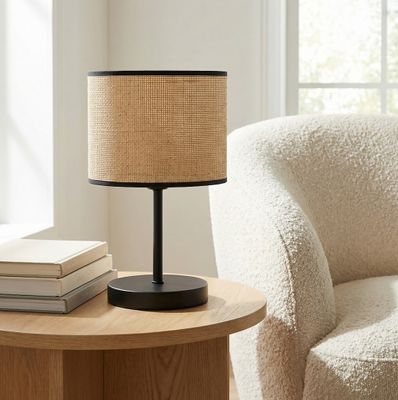 Emibig Lighting Taklampa ECO LN1 BL RATTAN