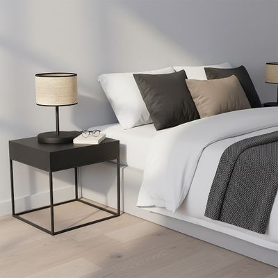 Emibig Lighting Taklampa ECO LN1 BL RATTAN