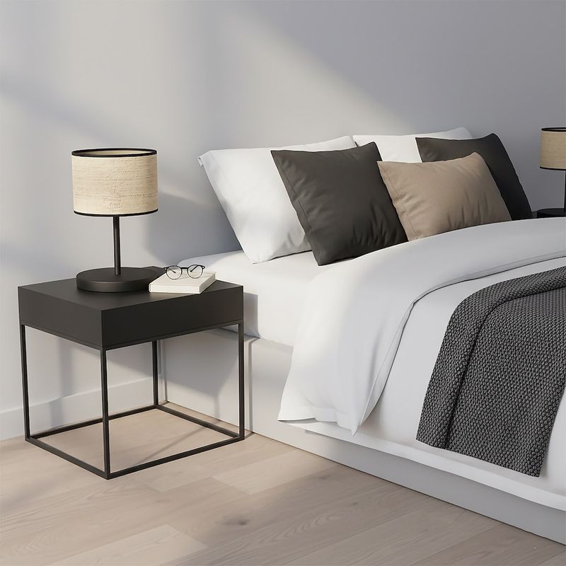 Emibig Lighting Taklampa ECO LN1 BL RATTAN