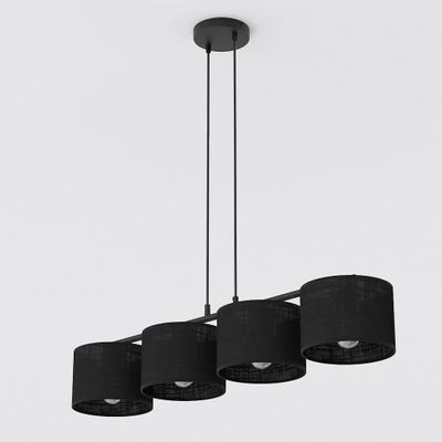 Emibig Lighting Taklampa ECO 4 BL SVART