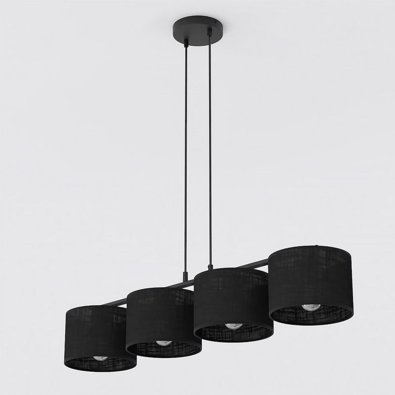 Emibig Lighting Taklampa ECO 4 BL SVART